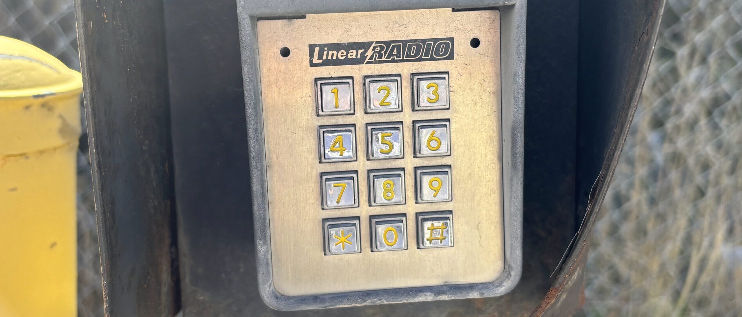 EZ Storage Keypad Gate IMG_4975