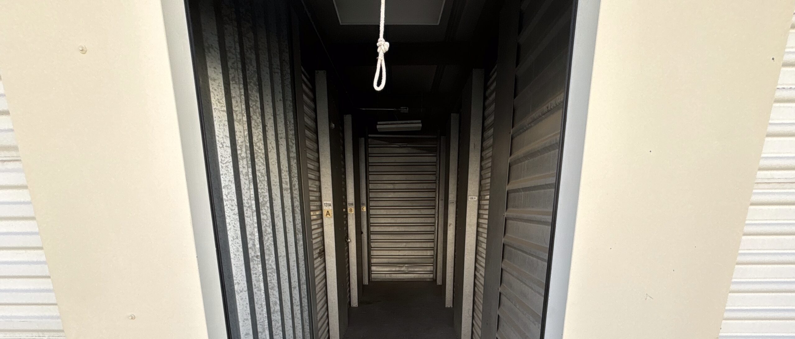 EZ Storage unit hallway IMG_4978